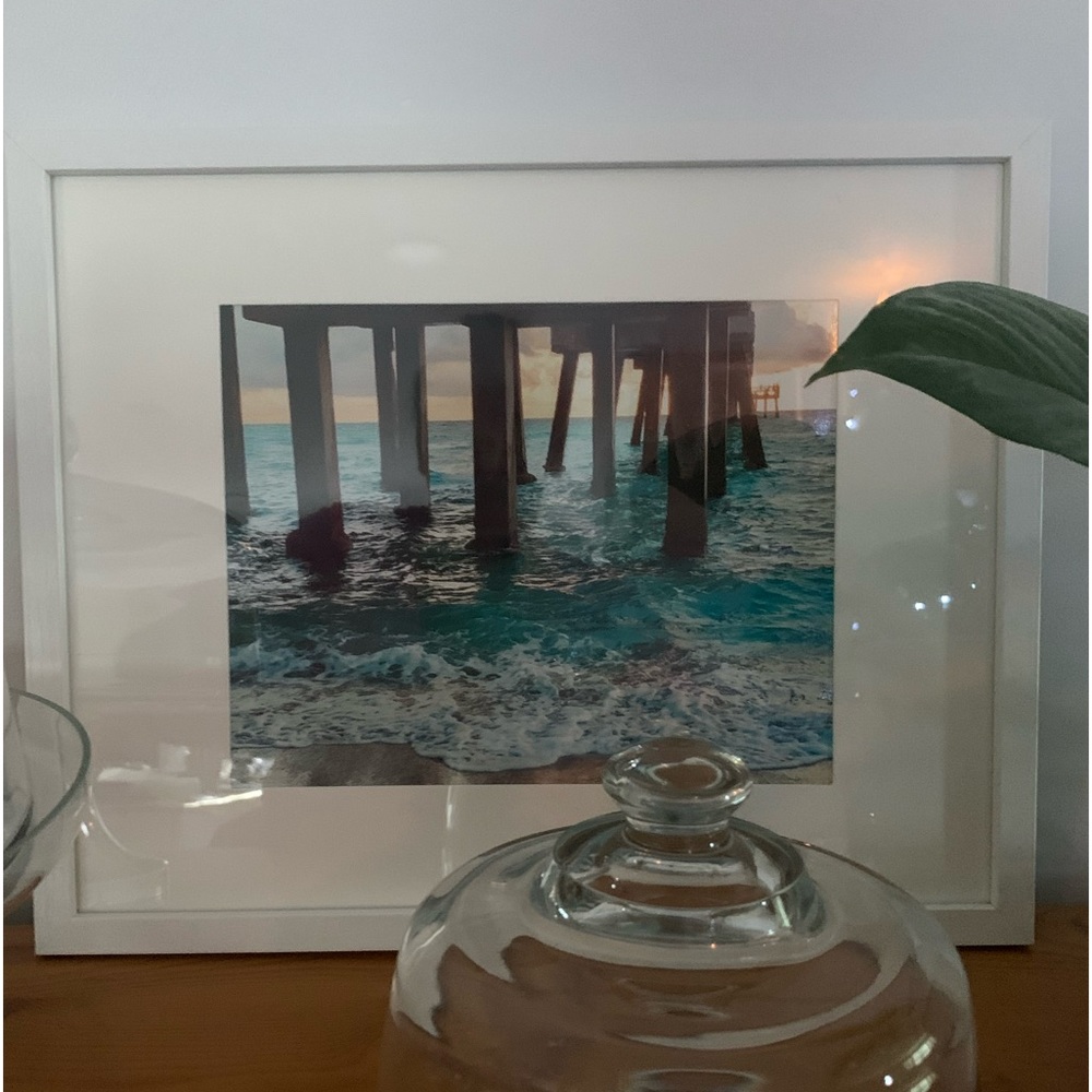 Dania Florida Pier  Framed Photo